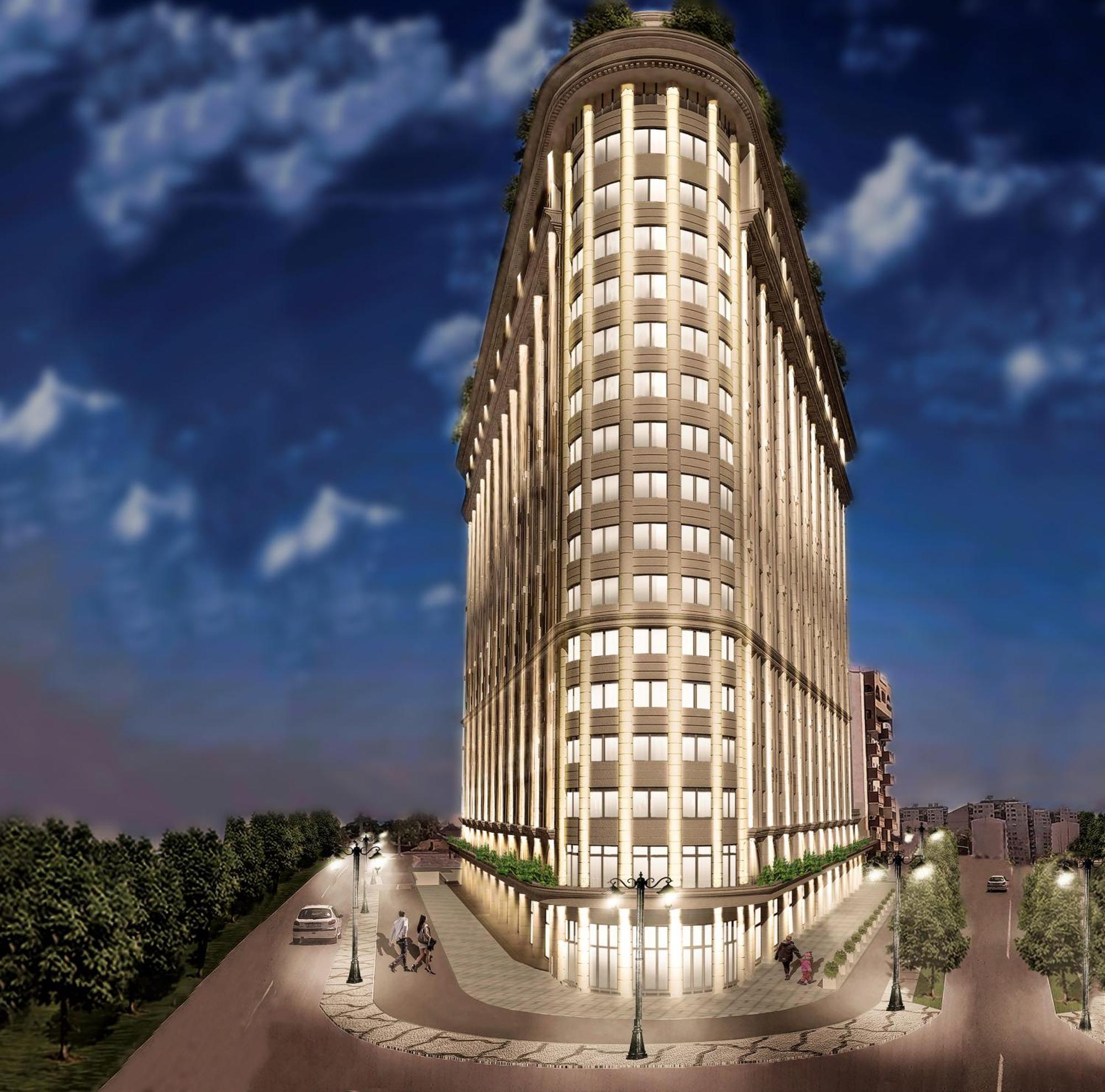 Modern Flatiron Apartment, Skopje Center Eksteriør bilde
